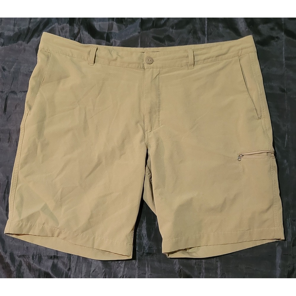 The North Face Men's 40 Pura Vida 2.0 Shorts NF00CE6M Tan Polyester Cargo Pocket